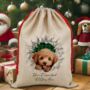 Personalised Christmas Poodle Break Through, thumbnail 10 of 10