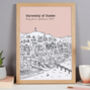 Personalised Dundee Graduation Gift Print, thumbnail 6 of 9