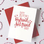 Personalised Best Friend Valentine's Day Card, thumbnail 1 of 2