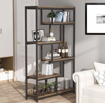 Five Tier Freestanding Shelving Display Unit By Bow and Blossom ...