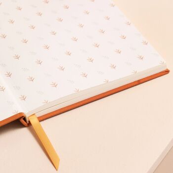 Personalised Initials Bee Fabric Notebook, 5 of 7