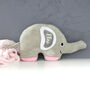 Personalised Padded Elephant Cushion, thumbnail 3 of 5