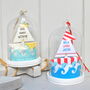 Personalised Sail Boat Decorative Dome, thumbnail 1 of 9