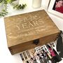 Five Year Anniversary Keepsake Box, thumbnail 1 of 12