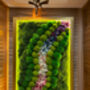Moss Wall Art With Preserved Flowers, Floral Artwork, thumbnail 2 of 12