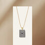 Matching Earrings And Necklace Set | Black And White, thumbnail 9 of 10