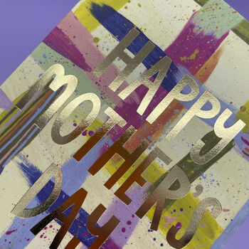 Happy Mother's Day Colourful Lines, 2 of 2