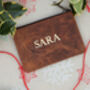 Personalised Leather Coin Pouch, thumbnail 1 of 12