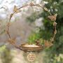 Personalised Round Hanging Garden Bird Feeder, thumbnail 1 of 7