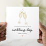 Personalised Flutes Wedding Card, thumbnail 1 of 3