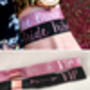 Bride Tribe Rose Gold Hen Party Wristbands, thumbnail 5 of 8