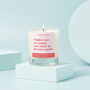 Thinking Of You Gift Candle Brighter Days Are Coming, thumbnail 2 of 4