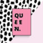 Queen Quote Art Print, thumbnail 1 of 1