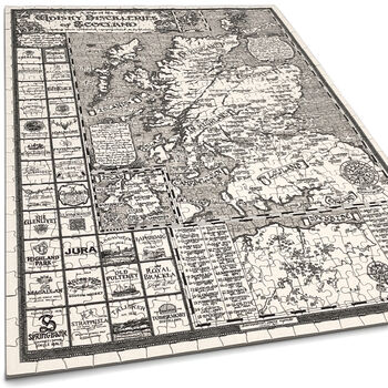 Whisky Map Jigsaw Puzzle 500 Pieces, 5 of 7