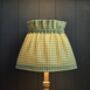 Dolly Green Gingham Scrunchie Lampshade, thumbnail 2 of 3