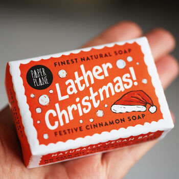 100% Natural Lather Christmas Soap, 2 of 8