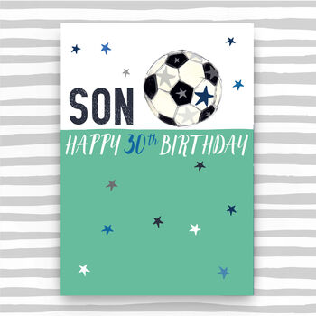 Son 30th Birthday Card, 2 of 2