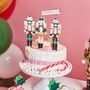 Nutcracker Christmas Cake Topper Set, thumbnail 3 of 3