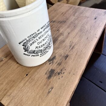 Handmade Vintage Wooden Stool, 3 of 6
