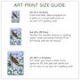 Goldfinch Bird Art Print, thumbnail 3 of 6