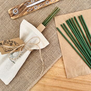 Jasmine Blossom Incense Sticks Premium Hand Dipped Incense Sticks, 8 of 11