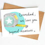 Tape Measure Card For Dad, Daddy Or Grandad, thumbnail 2 of 4
