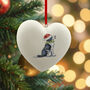 Border Collie Ceramic Bauble, thumbnail 3 of 4
