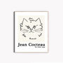 Jean Cocteau Cat Print, thumbnail 3 of 3