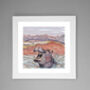 'Hippopotamus' Print, thumbnail 2 of 3