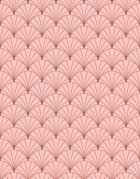 Art Deco Shell Wallpaper, 3 of 5