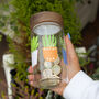 Personalised Plant Fund Glass Storage Jar, thumbnail 2 of 9