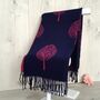 Cashmere Mulberry Tree Of Life Print Scarf, thumbnail 5 of 12