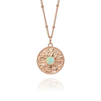 Opal Sun Necklace, 7 of 9