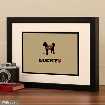 Personalised Goldendoodle Print For One Or Two Dogs, 7 of 12