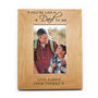 Personalised Step Dad Oak Picture Frame Five X Seven, thumbnail 2 of 3
