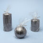 Grey Silver Candle By G Decor, thumbnail 8 of 8