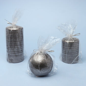 Grey Silver Candle By G Decor, 8 of 8