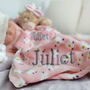 Personalised Highland Cow Comforter And Blanket Set, thumbnail 5 of 12