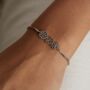 Custom Birth Month Flower Bracelet, thumbnail 4 of 6