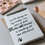 Card From The Dog Or Cat 'My Number One', thumbnail 6 of 6