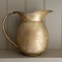 Large Brass Finish Decorative Jug, thumbnail 2 of 2