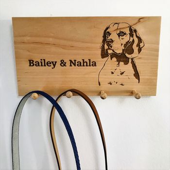 Personalised Dogs Lead Holder, 5 of 6