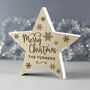 Personalised Wooden Christmas Star, thumbnail 2 of 2