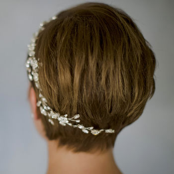 Bohemian Bridal Crystal Wedding Hair Vine Sydney, 4 of 11