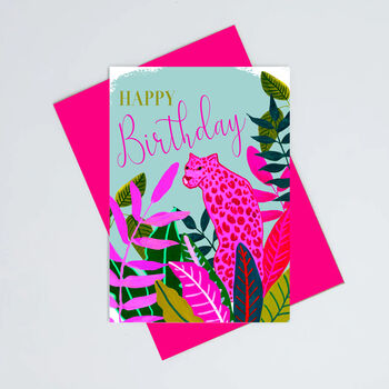 Pink Panther Birthday Card, 2 of 2