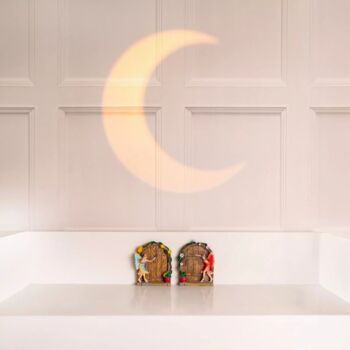 Fairy Door Garden Ornaments Mini 2pc Set Outdoor Pixies, 7 of 12