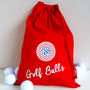 Personalised Golf Ball Bag, thumbnail 3 of 12