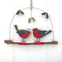 Personalised Red Robin Decoration For Christmas, thumbnail 1 of 3