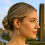 Classic Ball Two Way Silver Drop Earring Jacket, thumbnail 1 of 10