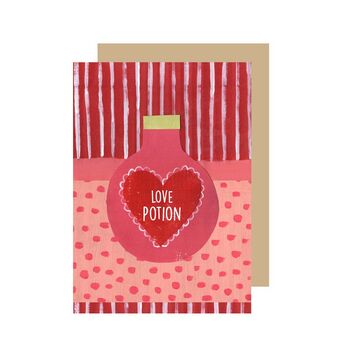 Love Potion Greetings Card, 2 of 2